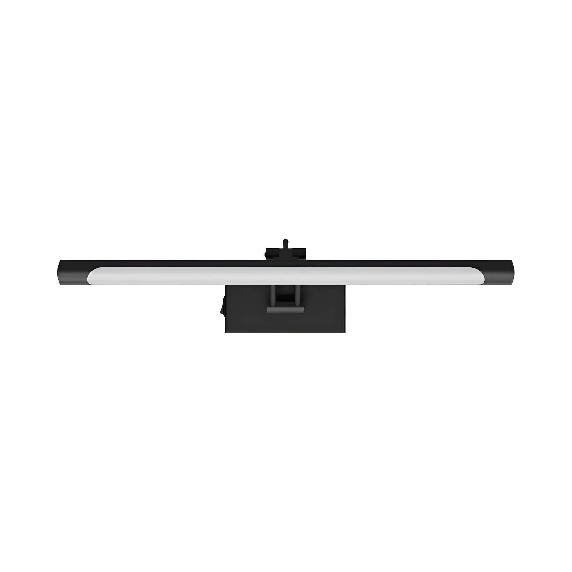 Braytron LED Spiegelleuchte Bad 40cm 8W – 3CCT Spiegel Lampe & Bilderleuchte – 700 Lumen Wandbeleuchtung für Bad, Gemälde & Bilder – Moderne Wandleuchte IP20 – Schwarz/Chrom/Gold (schwarz) – Ansicht 5