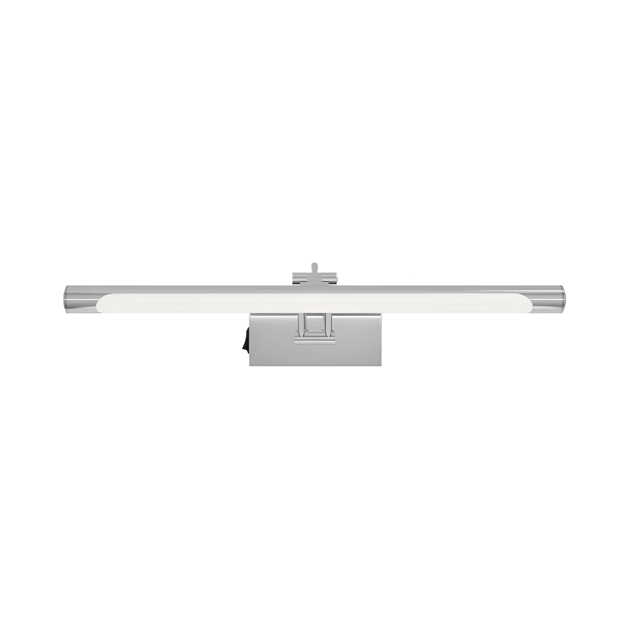 Braytron LED Spiegelleuchte Bad 40cm 8W – 3CCT Spiegel Lampe & Bilderleuchte – 700 Lumen Wandbeleuchtung für Bad, Gemälde & Bilder – Moderne Wandleuchte IP20 – Schwarz/Chrom/Gold (chrom) – Ansicht 4