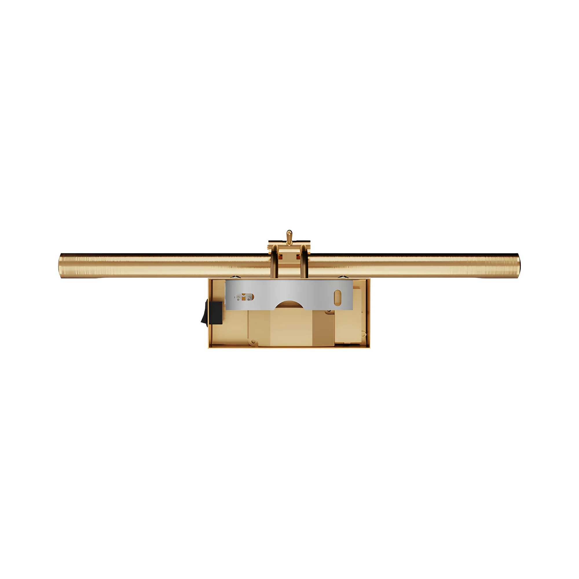 Braytron LED Spiegelleuchte Bad 40cm 8W – 3CCT Spiegel Lampe & Bilderleuchte – 700 Lumen Wandbeleuchtung für Bad, Gemälde & Bilder – Moderne Wandleuchte IP20 – Schwarz/Chrom/Gold (gold) – Ansicht 6