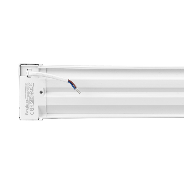 Braytron LED Werkstatt Leuchte Batten Lichtleiste Aluminium 600 mm 230V 18W 800 Lumen Super Helle Garagenbeleuchtung ultraleicht zur Montage (6500.0, Kelvin) – Ansicht 3