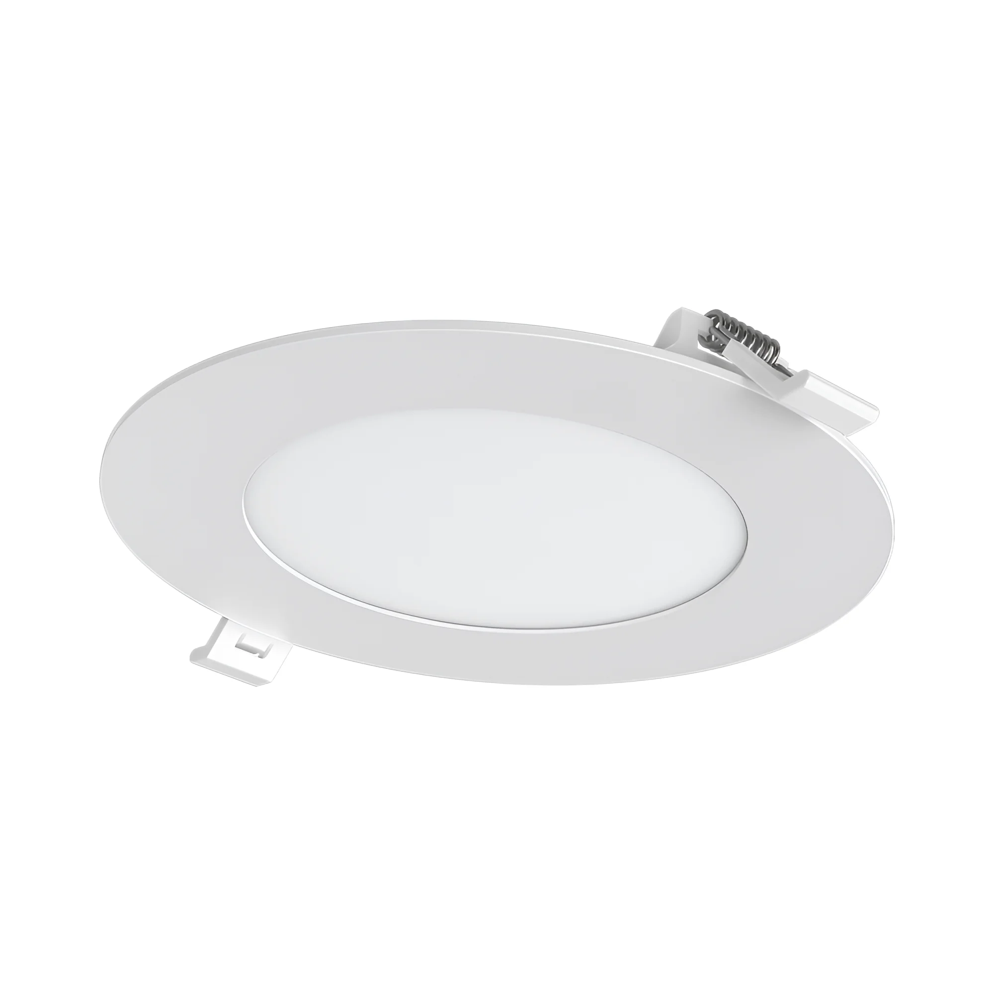 Braytron LED Deckenleuchte 6W 230V Anschluss Neutralweiß 4000K, 470 Lumen, IP40 Deckenlampe für Wohnzimmer, Küche, Flur (Weiß) – Ansicht 6