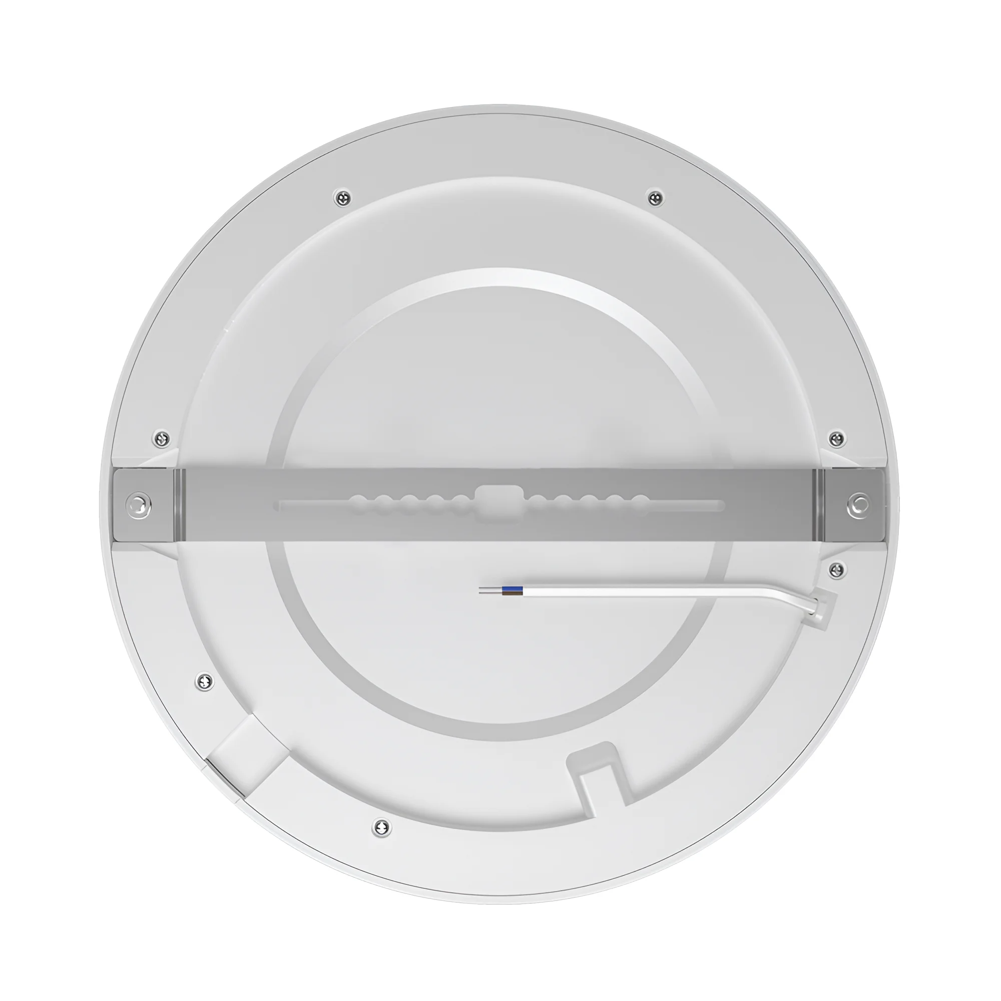 Braytron Deckenlampe LED Deckenleuchte mit Bewegungsmelder 20W moderne Deckenlicht 3000K/4000K/6500K schaltbar Lampe mit Bewegungsmelder Innen für Flur Treppe Küche weiß schwarz (Weiß) – Ansicht 7