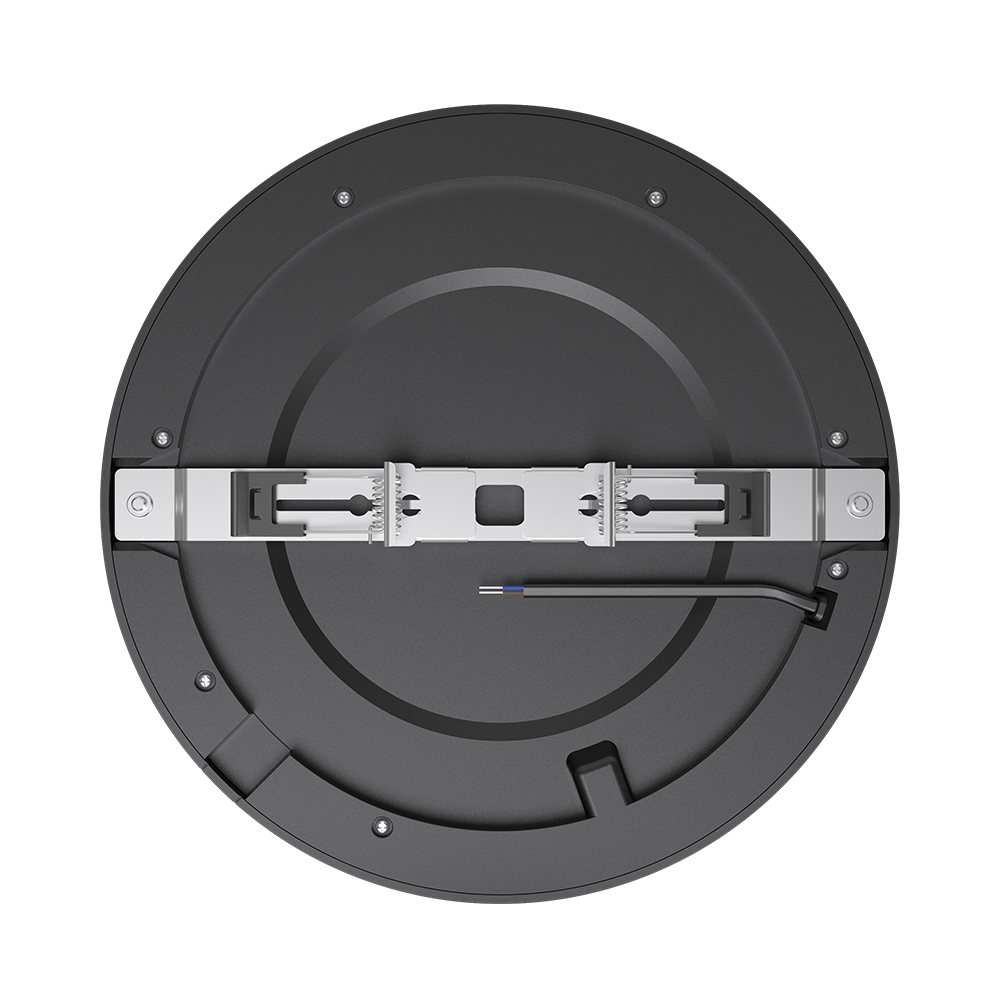 Braytron Deckenlampe LED Deckenleuchte mit Bewegungsmelder 18W moderne Deckenlicht 3000K/4000K/6500K schaltbar Lampe mit Bewegungsmelder Innen für Flur Treppe Küche weiß schwarz (Schwarz) – Ansicht 6