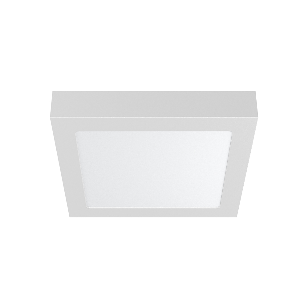 LED PANEL NADGRADNI KVADRATNI 12W BELI 3000K