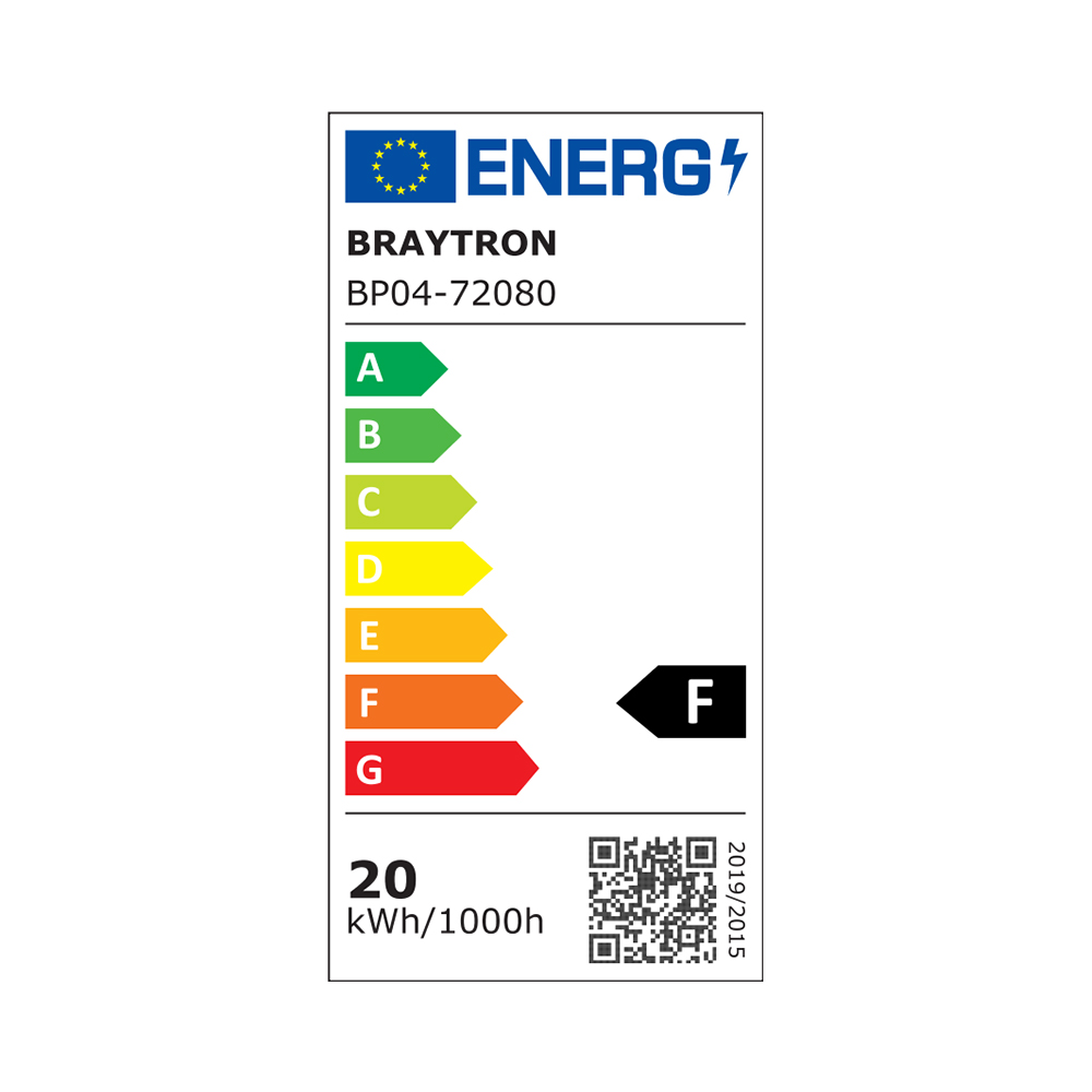 Braytron LED Deckenleuchte 20W 230V Anschluss Warmweiß, Neutralweiß, Kaltweiß 3IN1, 2000 Lumen, IP40 Deckenlampe für Wohnzimmer, Küche, Flur (Weiß) – Ansicht 9