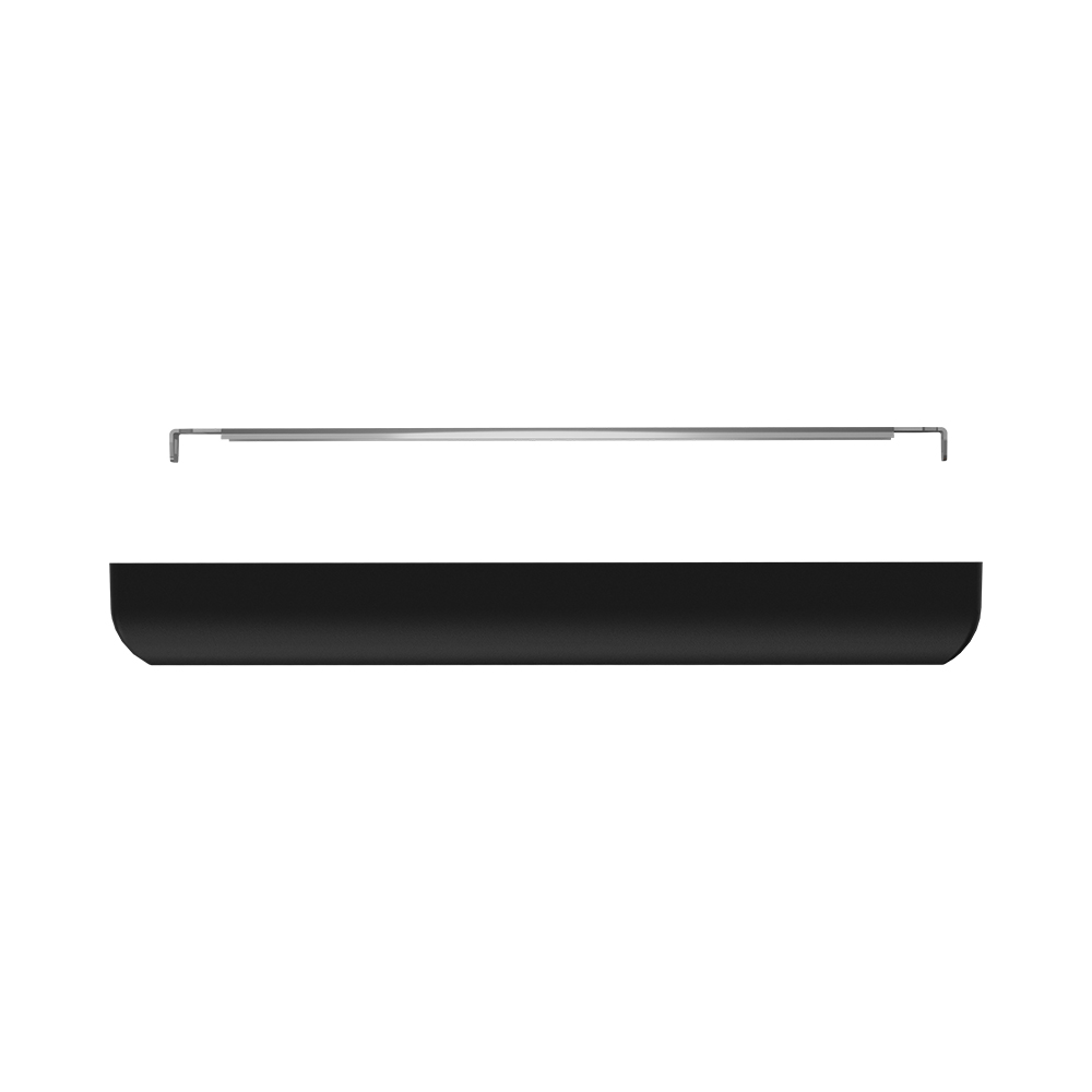 Braytron LED Deckenleuchte 20W 230V Anschluss Warmweiß, Neutralweiß, Kaltweiß 3IN1, 2000 Lumen, IP40 Deckenlampe für Wohnzimmer, Küche, Flur (Schwarz) – Ansicht 6