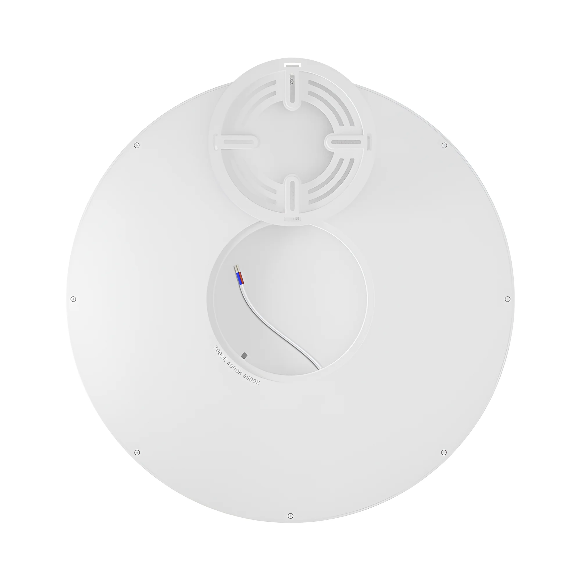 Braytron LED Deckenlampe Panel Ultradünn Flach 400mm X 23mm Rund Deckenleuchte Schlafzimmer Wohnzimmer Kinderzimmer Flur lampe 36W, Einstellbare Farbtemperatur Warmeiß, Neutralweiß, Kaltweiß – Ansicht 6