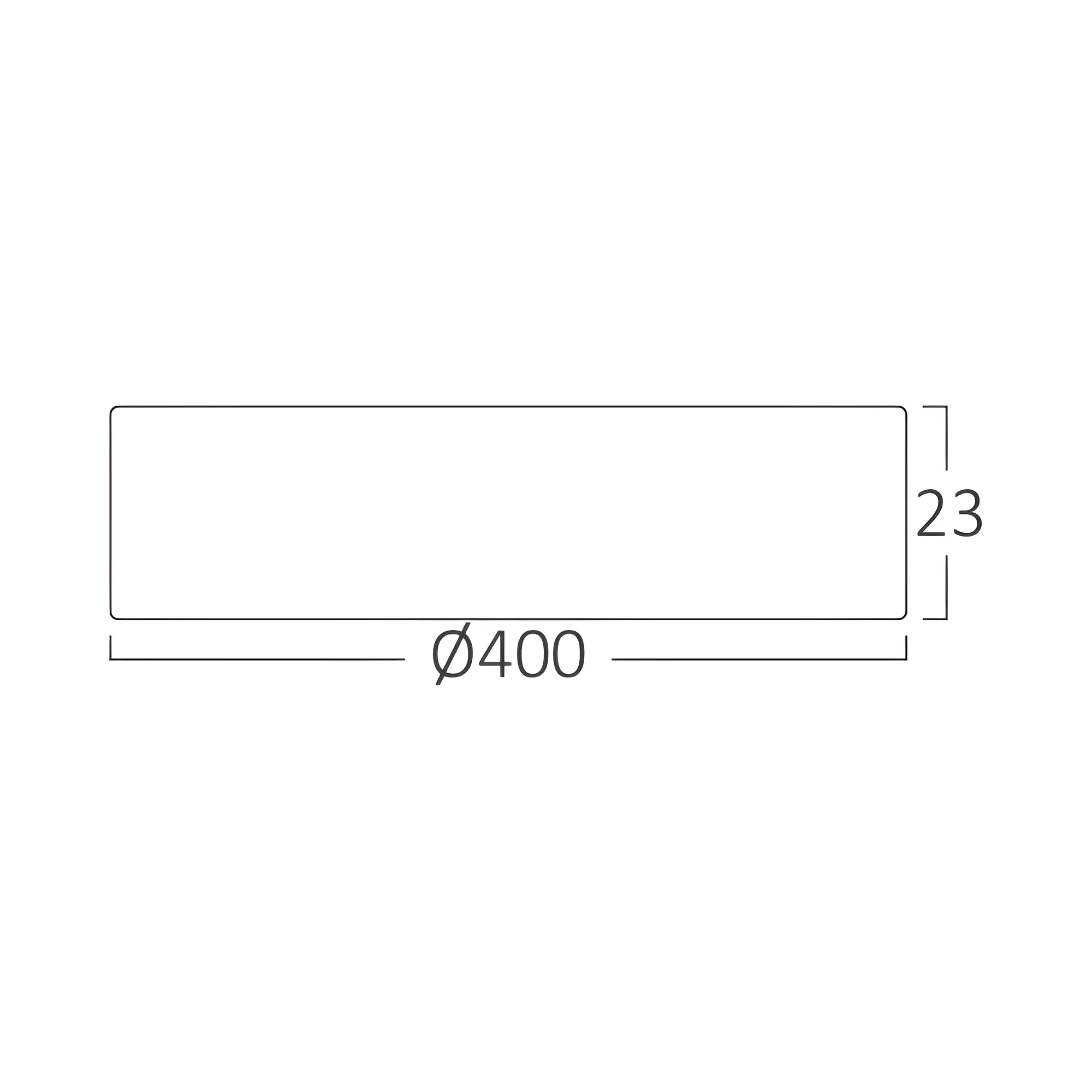 Braytron LED Deckenlampe Panel Ultradünn Flach 400mm X 23mm Rund Deckenleuchte Schlafzimmer Wohnzimmer Kinderzimmer Flur lampe 36W, Einstellbare Farbtemperatur Warmeiß, Neutralweiß, Kaltweiß – Ansicht 7