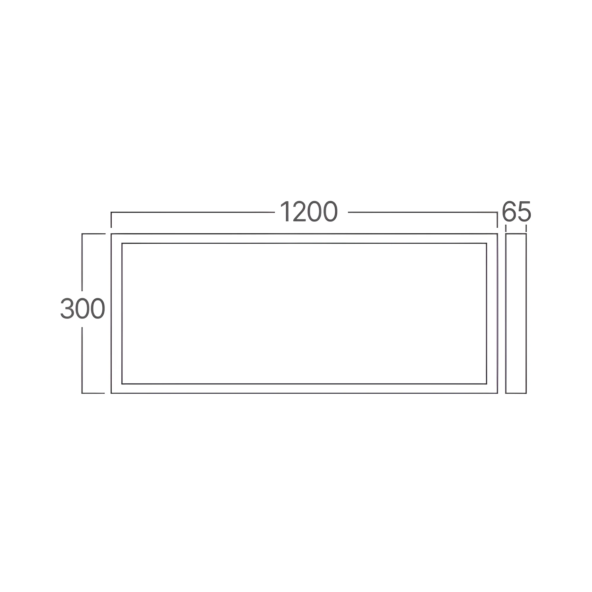 Braytron LED Deckenleuchte, IP20 Deckenlampe für Wohnzimmer, Küche, Flur (Weiß) – Ansicht 3