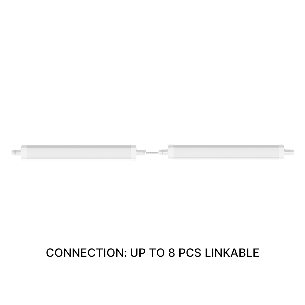 Braytron LED Strahler Außen 40W, 4500 Lumen, Kaltweiß 6500K, IP65 wasserdicht, Fluter Flutlicht Außenstrahler (Weiß) – Ansicht 7