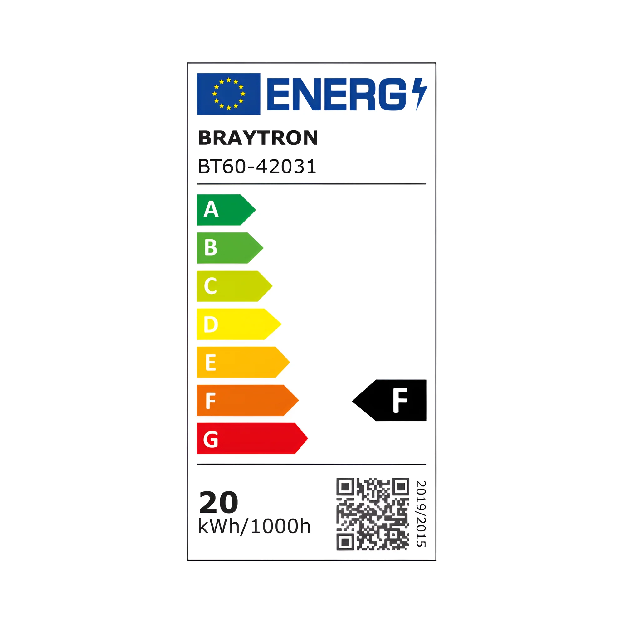 Braytron LED Strahler Außen 20W, 1620 Lumen, Kaltweiß 6500K, IP54 wasserdicht, mit Bewegungsmelder, Fluter Flutlicht Außenstrahler (Schwarz) – Ansicht 7