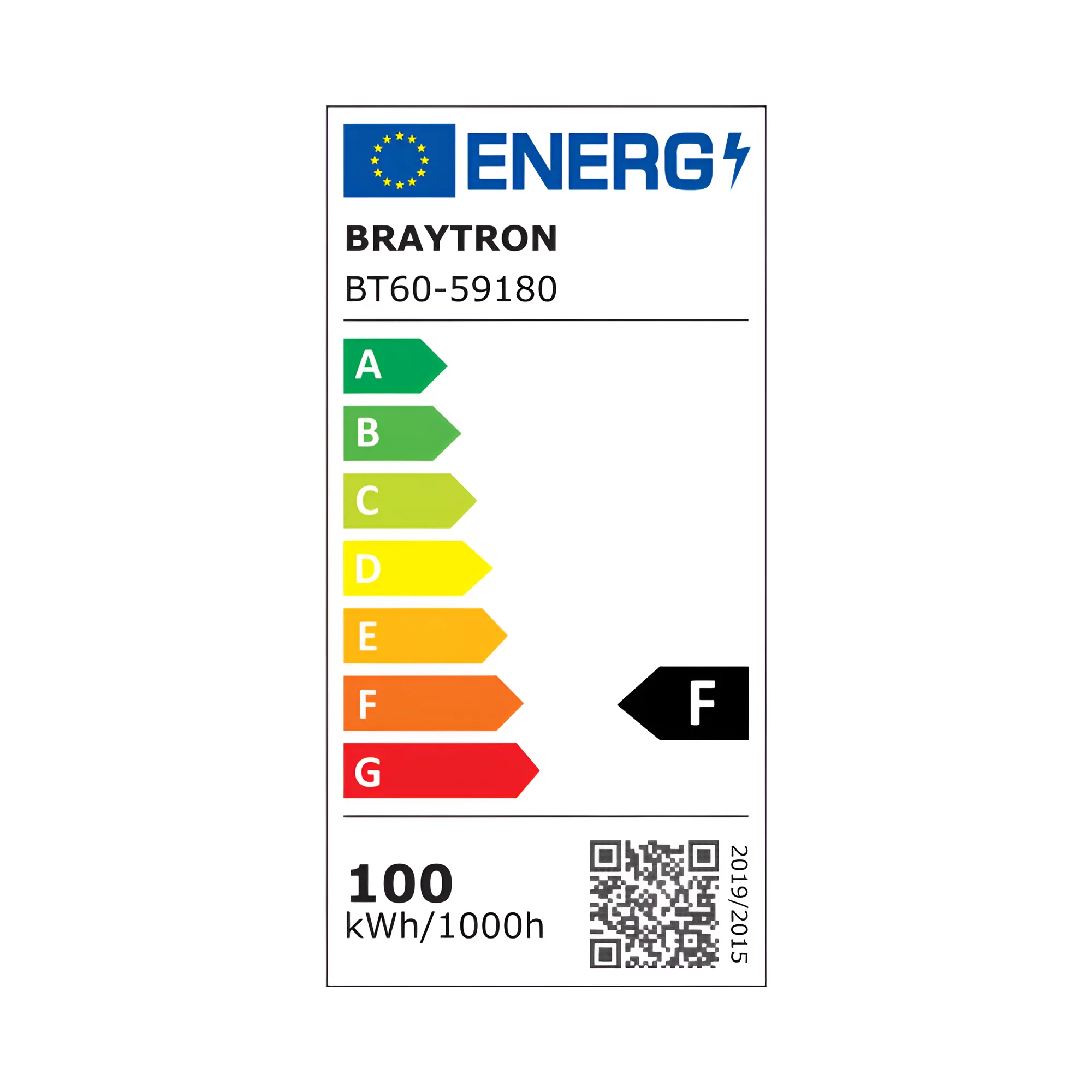 Braytron LED Flutlichtstrahler 100W, IP65, 3CCT, gleichmäßiges Licht ohne sichtbare LEDs, Außenstrahler für Baustellen, Hallen und große Flächen – Ansicht 6