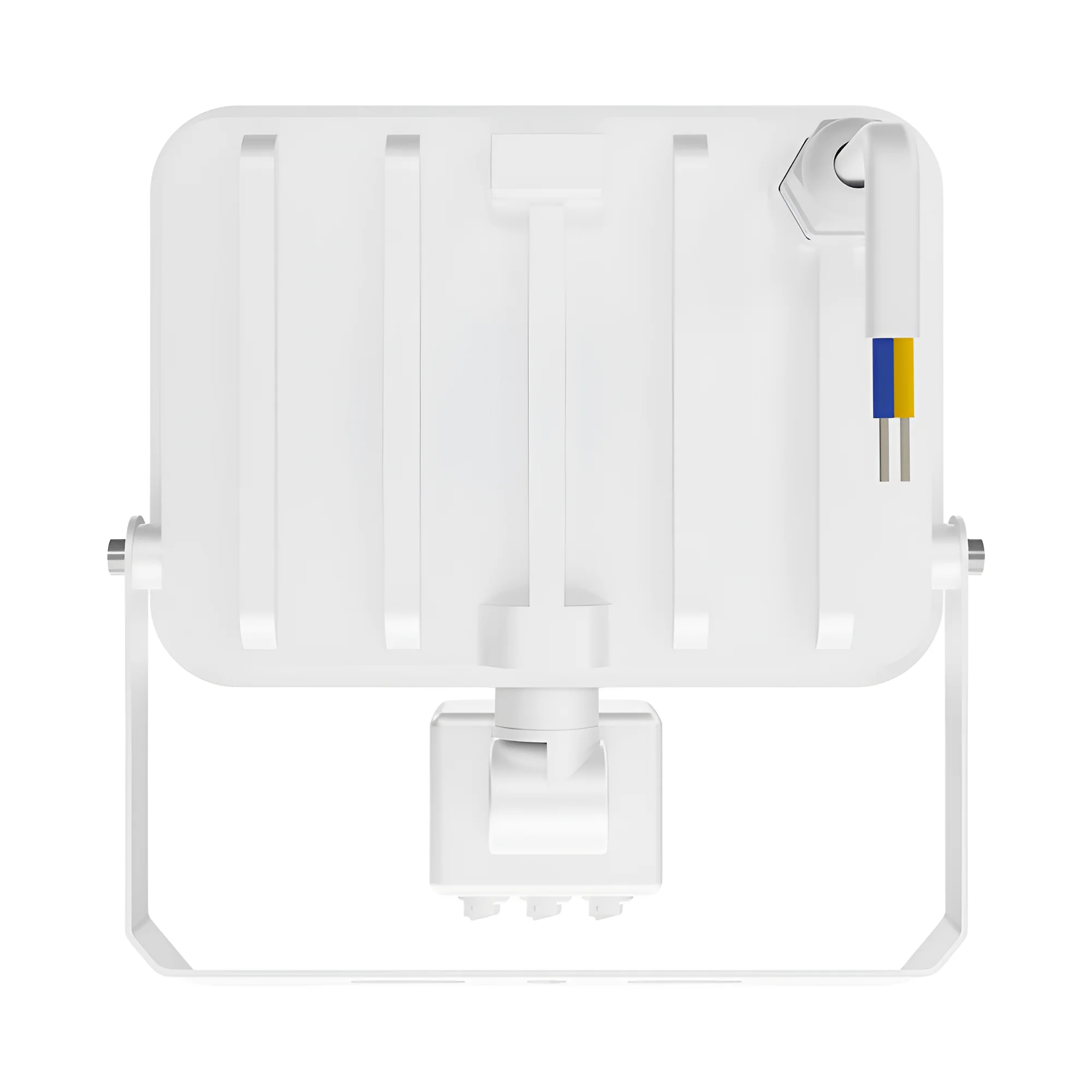 Braytron LED Außenstrahler 30W mit Bewegungsmelder – Flutlichtstrahler IP65 2850lm 3CCT Farbtemperatur (3000K/4000K/6500K), LED Gartenstrahler Wandstrahler Fluter – Ansicht 4
