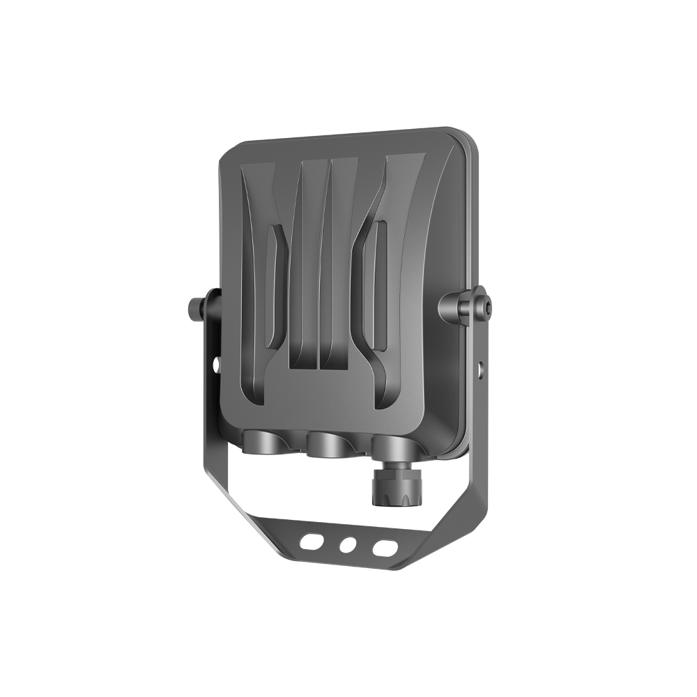 Braytron LED Flutlicht Außen IP65 – LED Strahler mit 3CCT Farbwahl 3000K/4000K/6500K – Aluminium Außenstrahler 90° – Garten, Hof & Baustrahler – 10W - 300W (10, Watt) – Ansicht 5