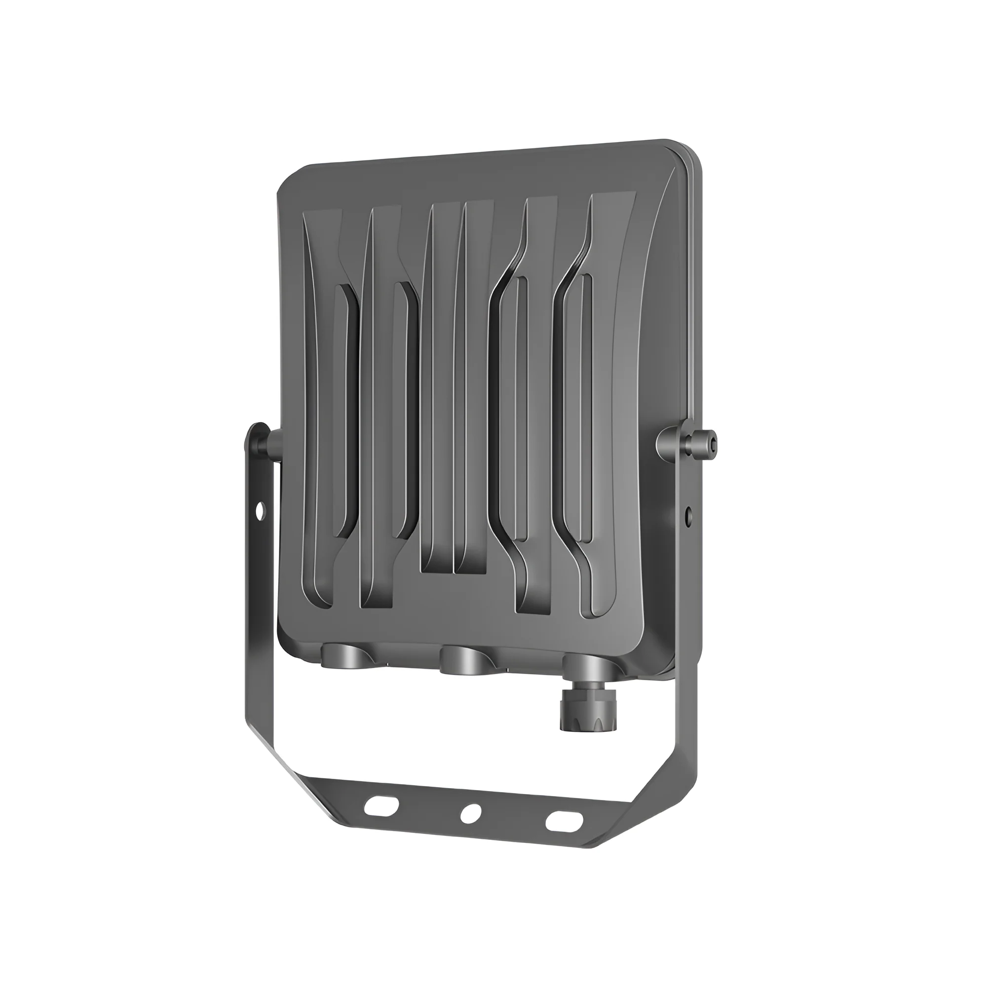 Braytron 30W LED Strahler Außen IP65 – Superhell 3300LM Flutlicht mit Farbwahl 3000K/4000K/6500K, wasserdichter Aluminium Außenstrahler für Garten, Hof, Garage, Einfahrt – Ansicht 5