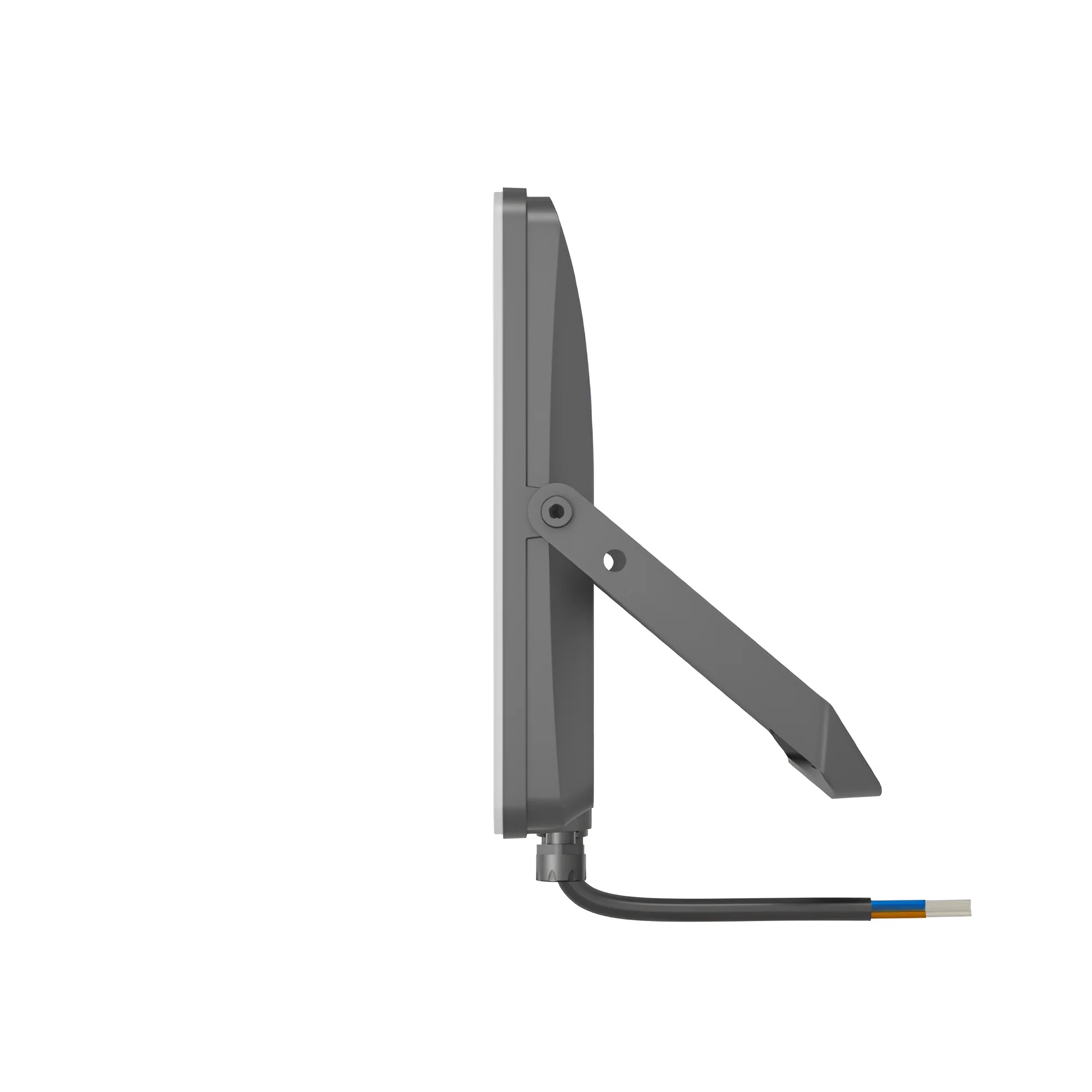 Braytron LED Flutlicht Außen IP65 – LED Strahler mit 3CCT Farbwahl 3000K/4000K/6500K – Aluminium Außenstrahler 90° – Garten, Hof & Baustrahler – 10W - 300W (50, Watt) – Ansicht 4