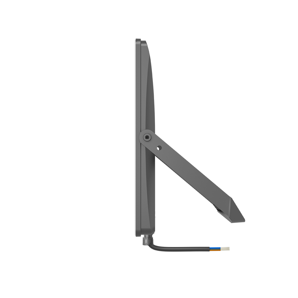 Braytron LED Flutlicht Außen IP65 – LED Strahler mit 3CCT Farbwahl 3000K/4000K/6500K – Aluminium Außenstrahler 90° – Garten, Hof & Baustrahler – 10W - 300W (100, Watt) – Ansicht 4