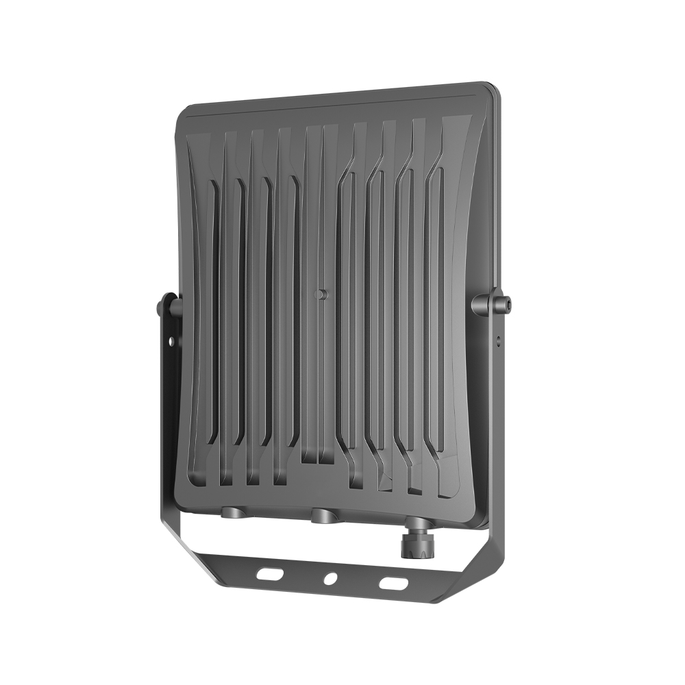 Braytron LED Flutlicht Außen IP65 – LED Strahler mit 3CCT Farbwahl 3000K/4000K/6500K – Aluminium Außenstrahler 90° – Garten, Hof & Baustrahler – 10W - 300W (100, Watt) – Ansicht 5
