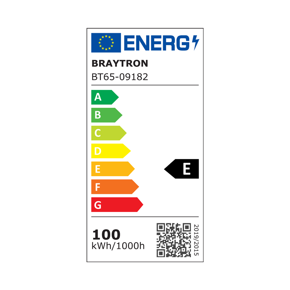 Braytron LED Flutlicht Außen IP65 – LED Strahler mit 3CCT Farbwahl 3000K/4000K/6500K – Aluminium Außenstrahler 90° – Garten, Hof & Baustrahler – 10W - 300W (100, Watt) – Ansicht 7