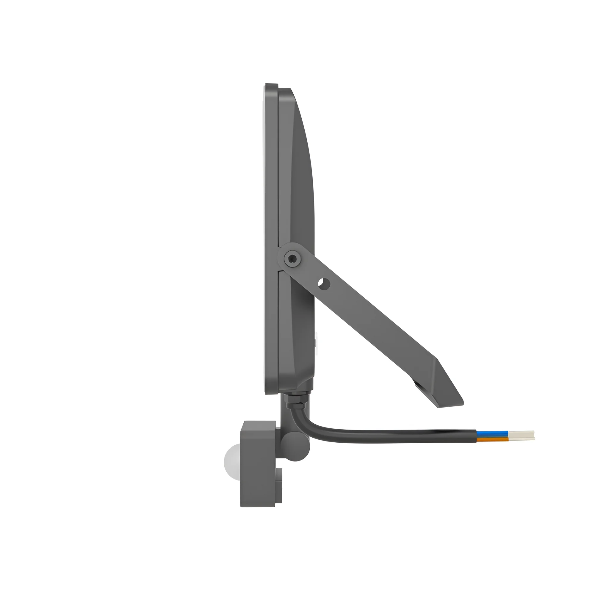 Braytron LED Flutlichtstrahler mit Bewegungsmelder 30W–50W – 3300–5500lm – Außenstrahler IP54 wasserdicht – 3CCT Farbwahl – LED Strahler für Garten, Hof, Einfahrt & Baustelle (30, Watt) – Ansicht 3
