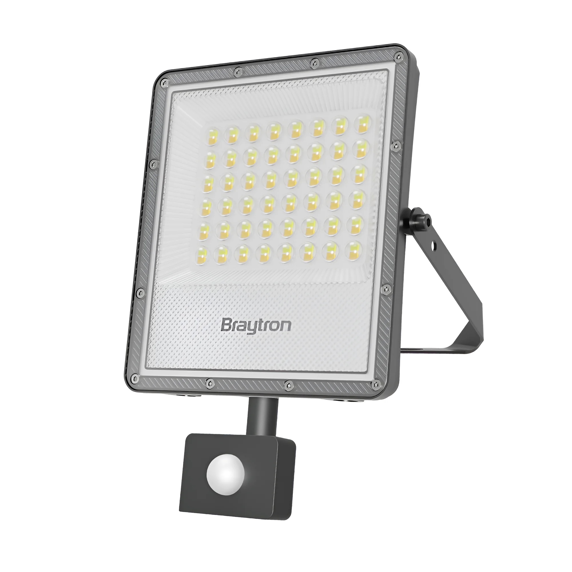 Projecteur LED extérieur 50W gris – 3CCT, détecteur de mouvement, 5500 lm, IP65 – BT65-25082