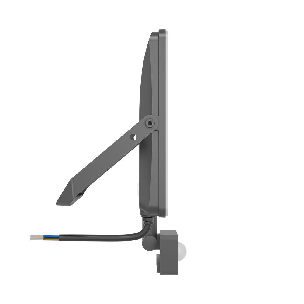 Braytron LED Flutlichtstrahler mit Bewegungsmelder 30W–50W – 3300–5500lm – Außenstrahler IP54 wasserdicht – 3CCT Farbwahl – LED Strahler für Garten, Hof, Einfahrt & Baustelle (50, Watt) – Ansicht 3