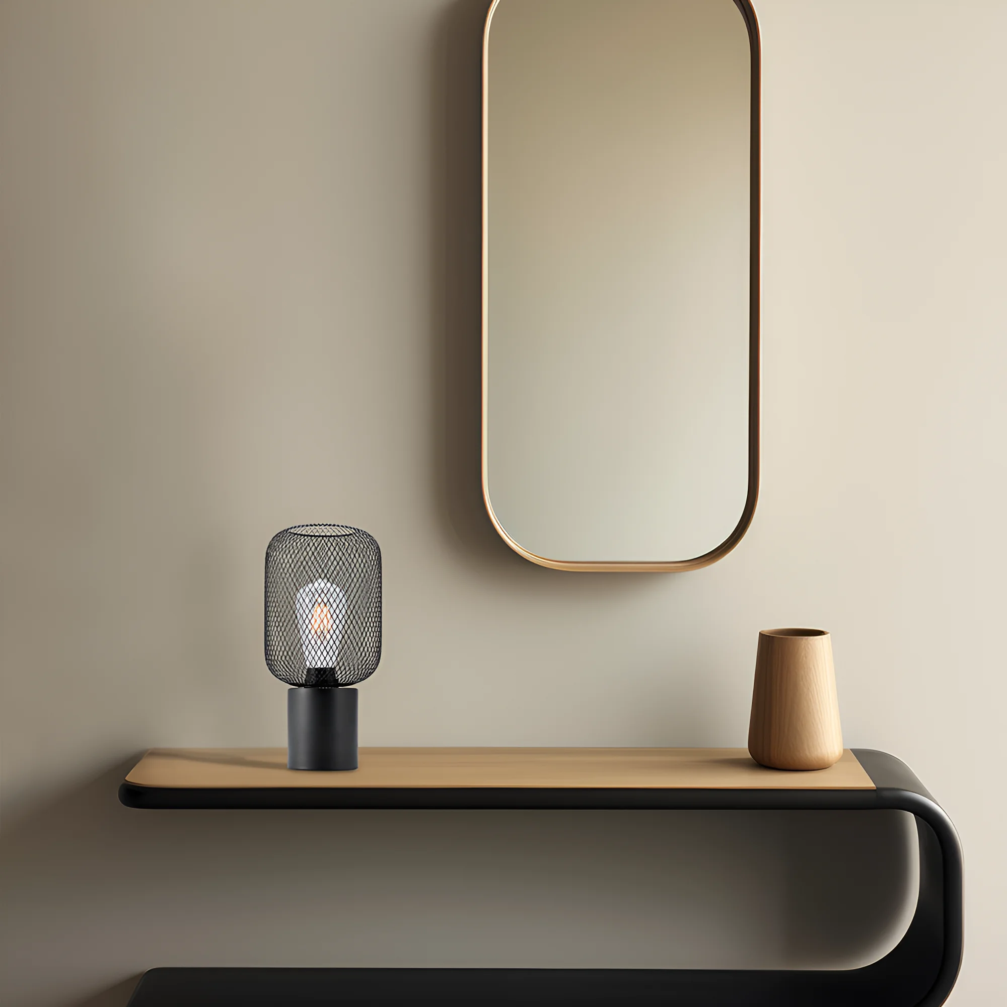 Braytron LED Wandleuchte Max 1x23W, IP20, Wandlampe für Innen und Außen, Metal (Schwarz) – Ansicht 2