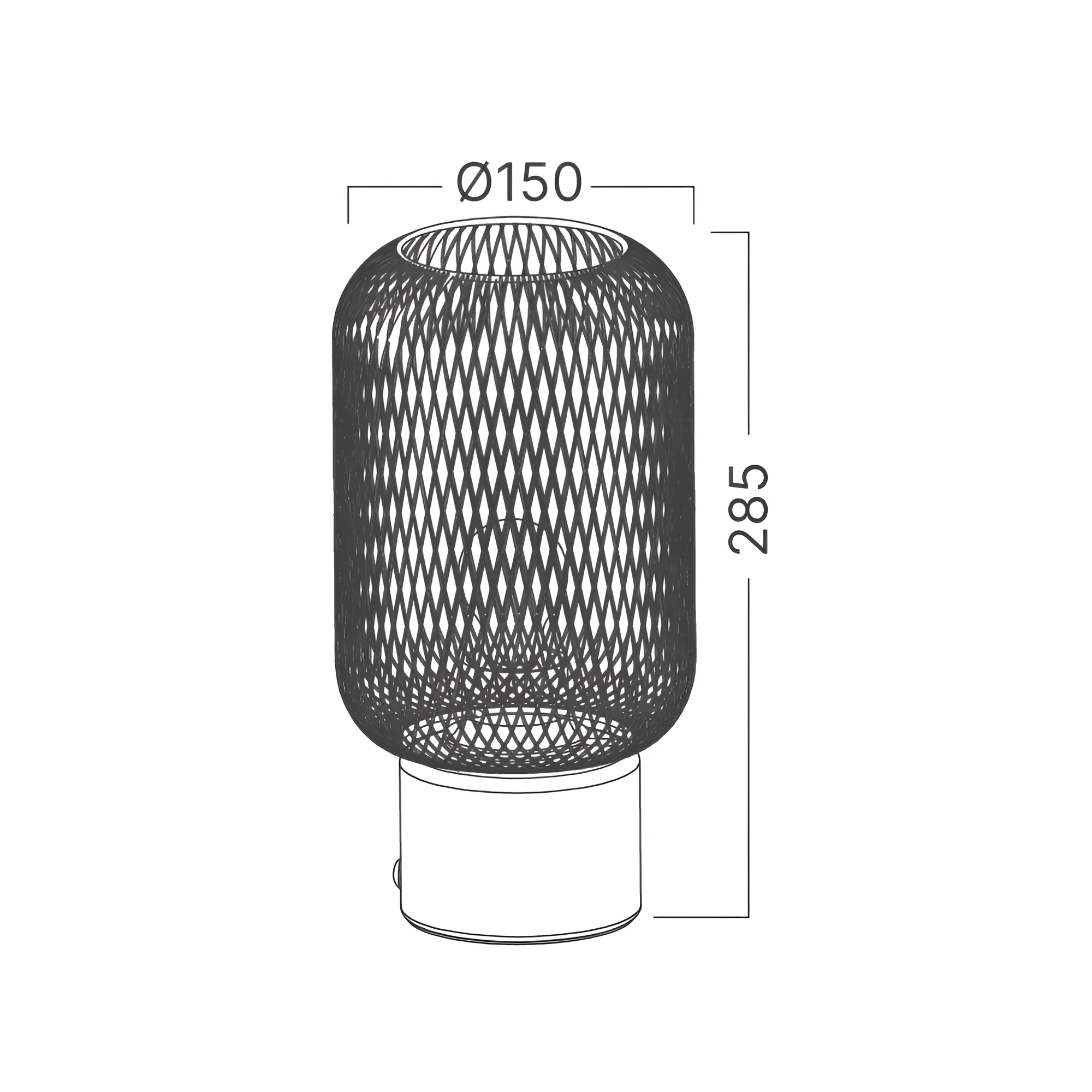 Braytron LED Wandleuchte Max 1x23W, IP20, Wandlampe für Innen und Außen, Metal (Schwarz) – Ansicht 4