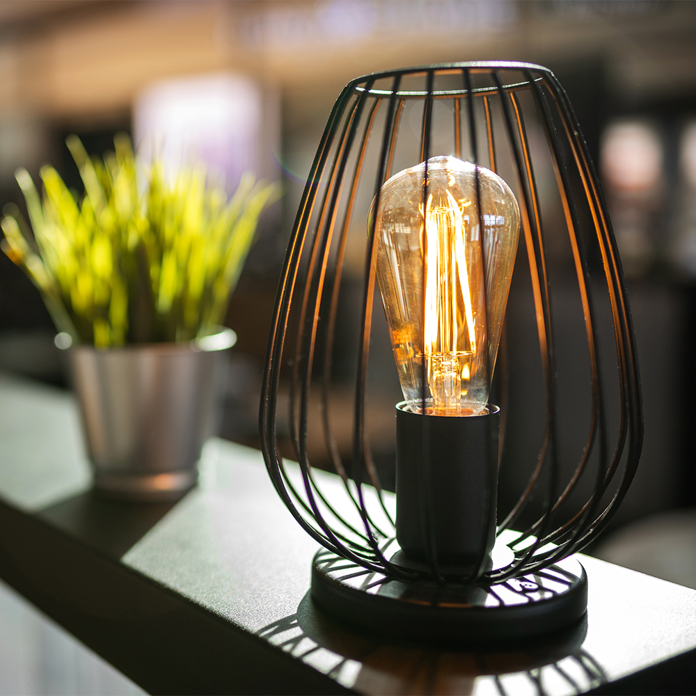 Braytron LED Wandleuchte Max 1x23W, IP20, Wandlampe für Innen und Außen, Metal (Schwarz) – Ansicht 2