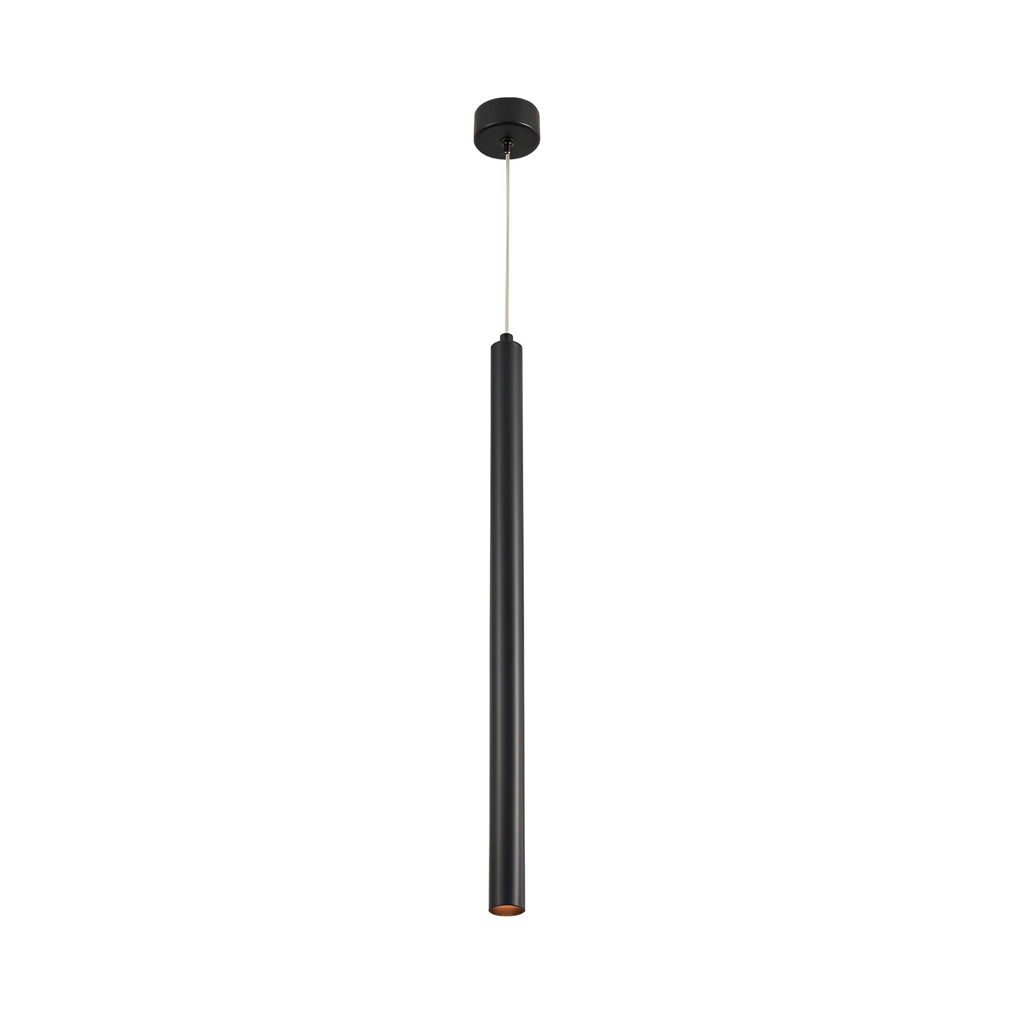 Suspension LED design noir – Culot G9, 1 lumière – BV04-00070