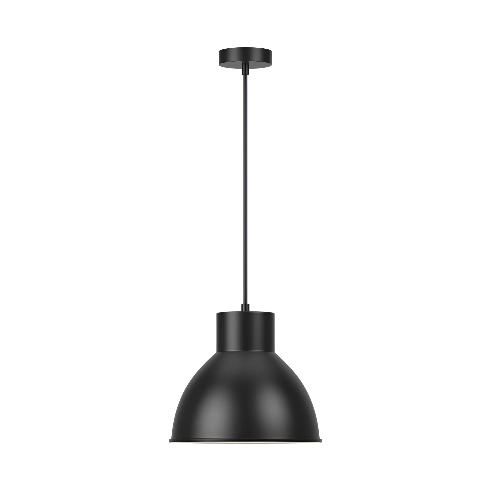 Suspension LED design noir – Culot E27, 1 lumière – BV05-00042