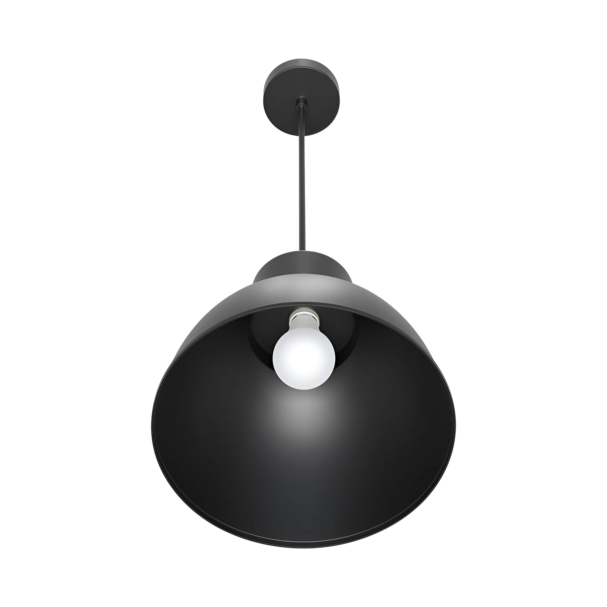 Braytron LED Wandleuchte Max.1x23W, IP20, Wandlampe für Innen und Außen, Metal (Schwarz) – Ansicht 3