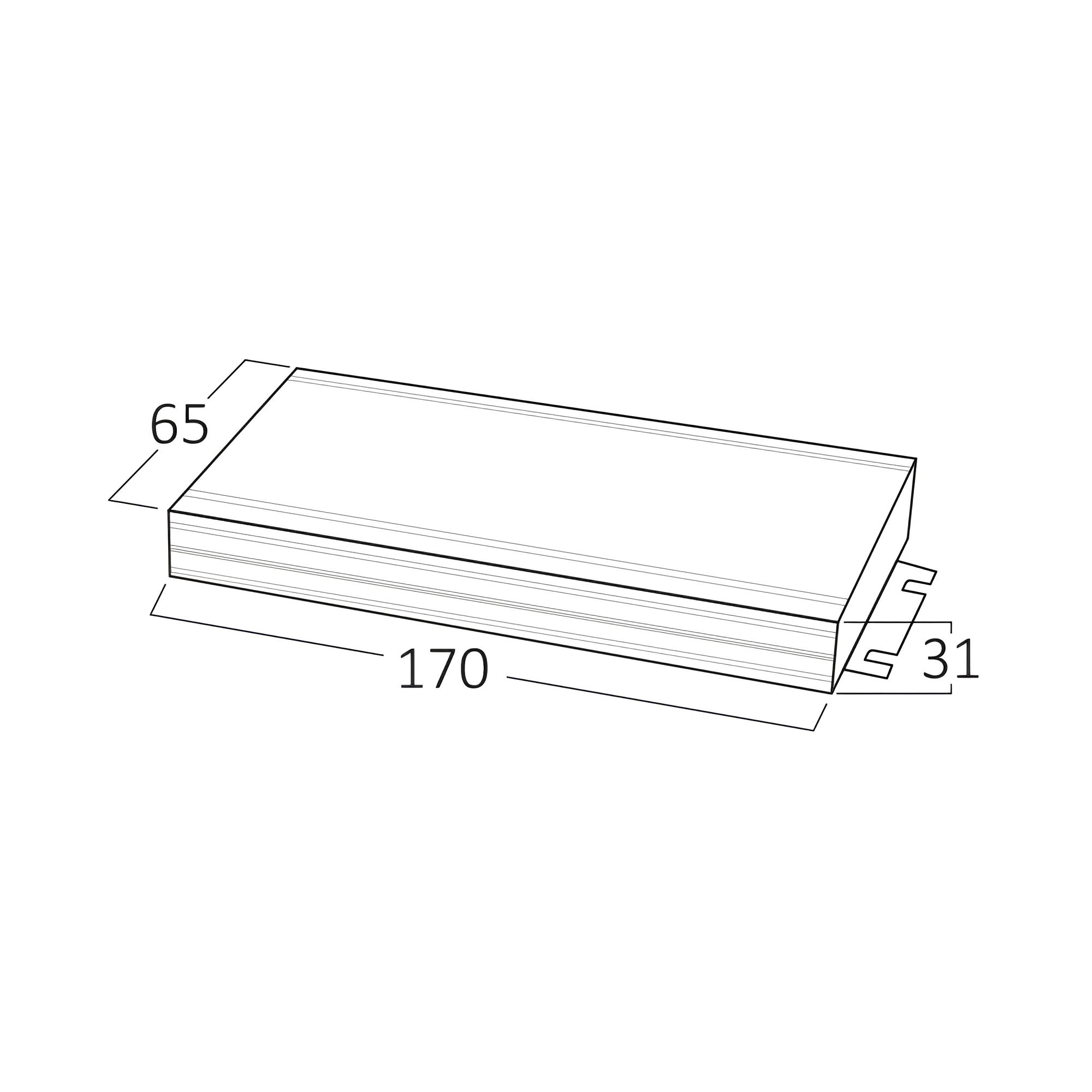 Braytron Zubehör 100W, IP67 (Grau) – Ansicht 3
