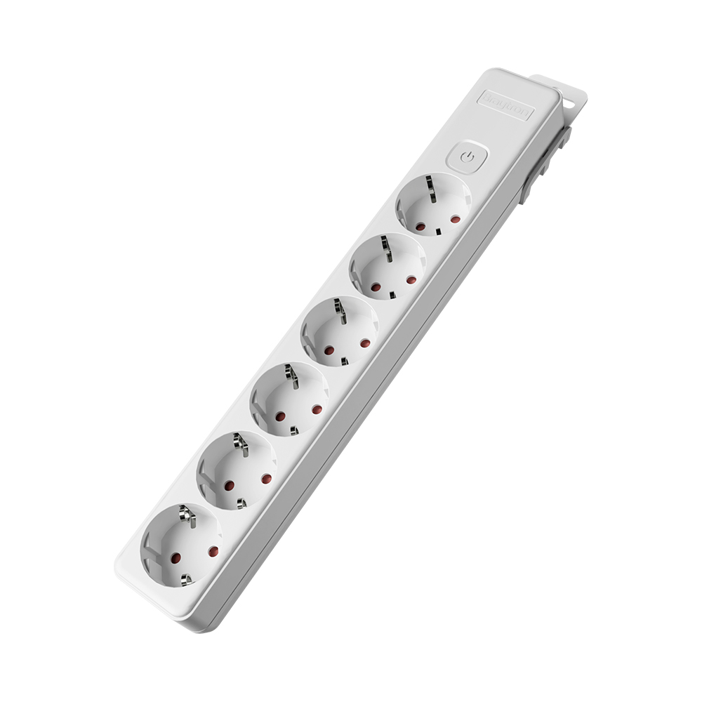 Braytron Mehrfachsteckdose 3-fach/4-fach/6-fach mit Kindersicherung – Steckdosenleiste mit/ohne Schalter, 1,5 m Kabel oder ohne – für Eigenkonfiguration (6-Fach ohne Kabel mit Schalter) kaufen – BY72-00260 | lumdo.de