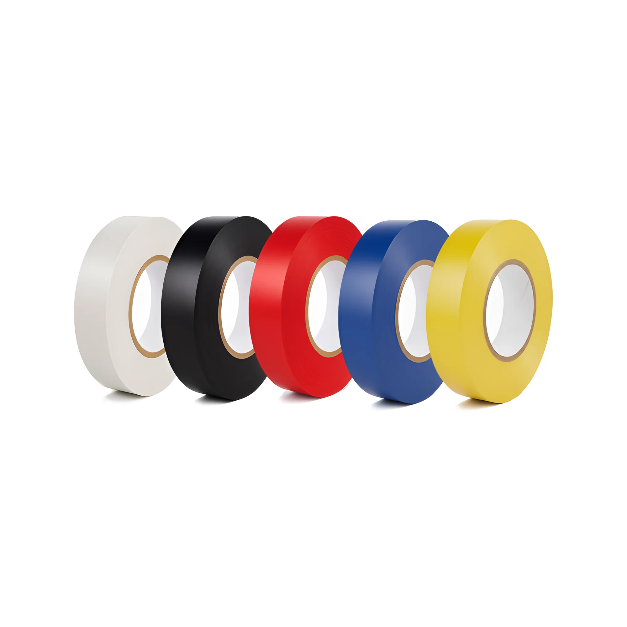 Braytron PVC Isolierband Schwarz 19 mm x 18 m – stark haftendes Elektroband zum Isolieren, Bündeln und Reparieren von Kabeln – Elektriker Klebeband – 10 Rollen (10er Pack) (blau) – Ansicht 2