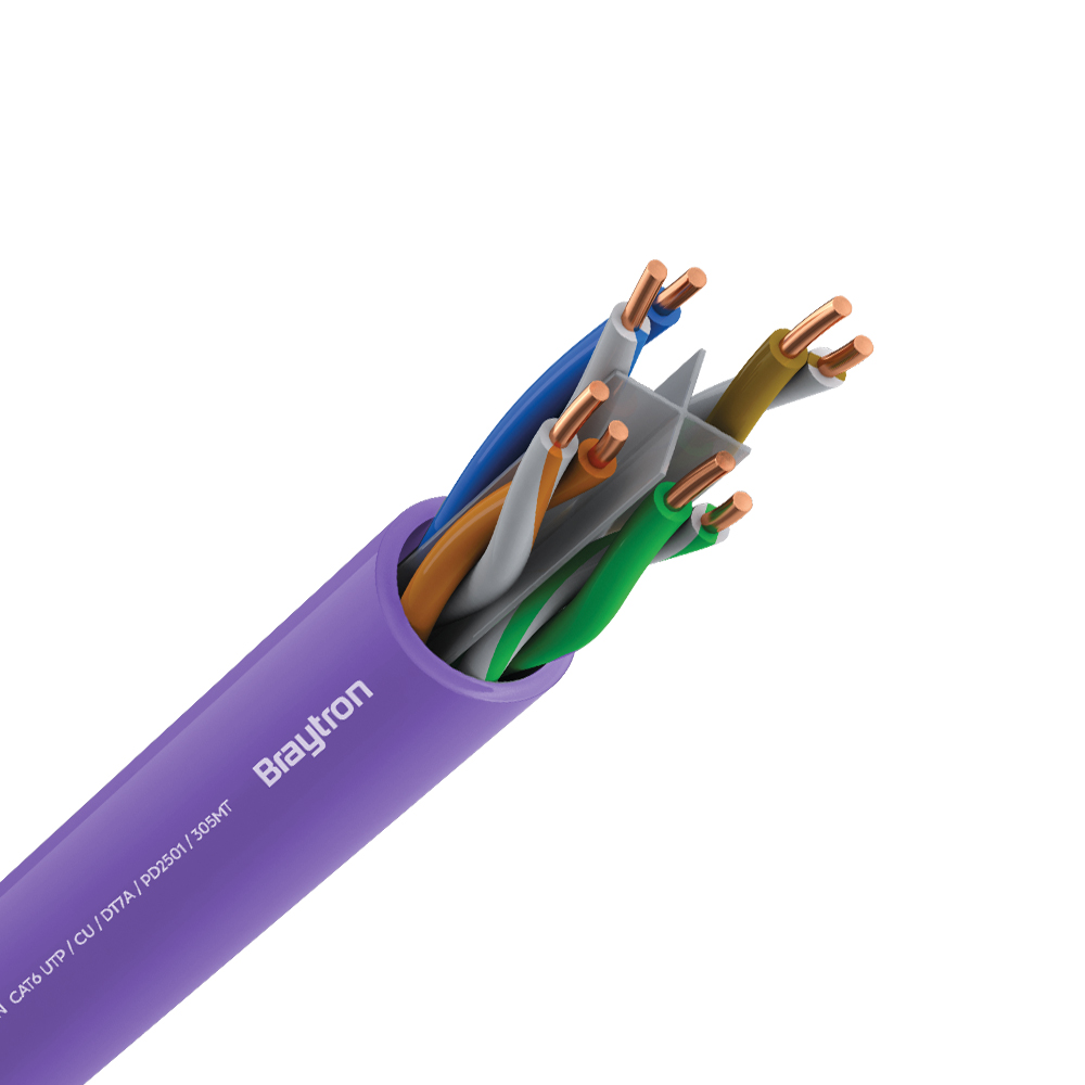 DATA KABL CAT6 UTP CU LJUBICASTI 305M